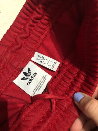 Pantalón chándal Adidas Rojo