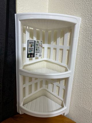 Estante de Esquina para Baño 3 Niveles