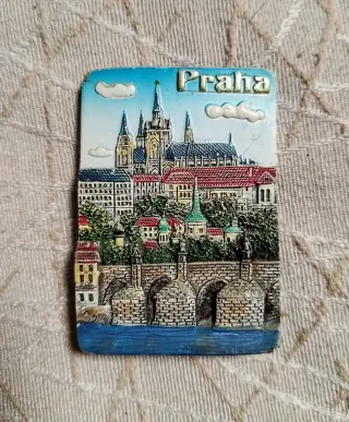 Imán souvenir de Praga