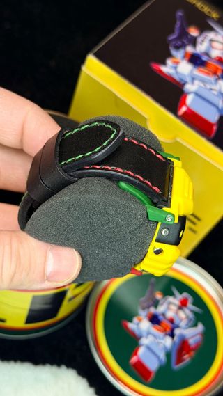 Casio G-Shock DW-6400 Rasta Gundam Custom