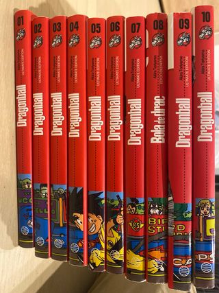 Libro 9 y 10 de dragon ball