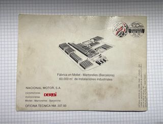 Manual instrucciones Derbi Variant Start y Sport