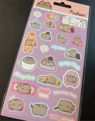 Set di adesivi Pusheen
