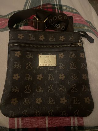 Bolso bandolera Dog Dog marrón