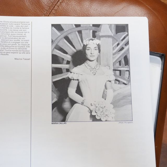 CAJA DE 2 DISCOS - OPERA LA SONNAMBULA - M. CALLAS