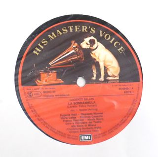 CAJA DE 2 DISCOS - OPERA LA SONNAMBULA - M. CALLAS