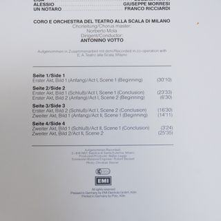 CAJA DE 2 DISCOS - OPERA LA SONNAMBULA - M. CALLAS