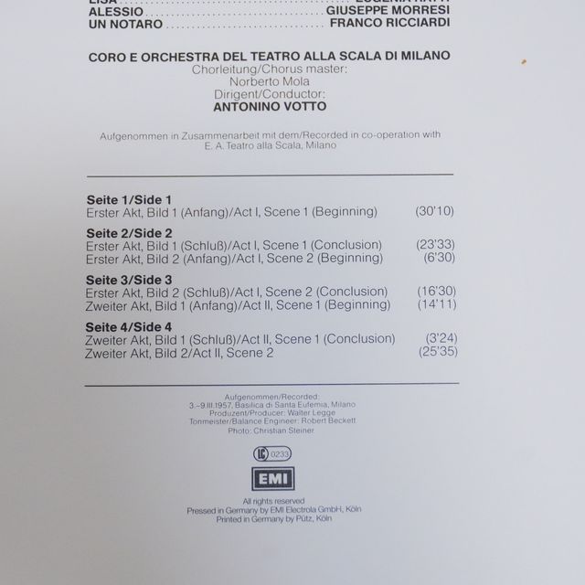 CAJA DE 2 DISCOS - OPERA LA SONNAMBULA - M. CALLAS