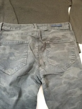 Conjunto Zara Jersey y Pantalón Camuflaje