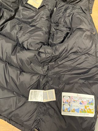 Chaqueta Moncler Negra mate Talla 4