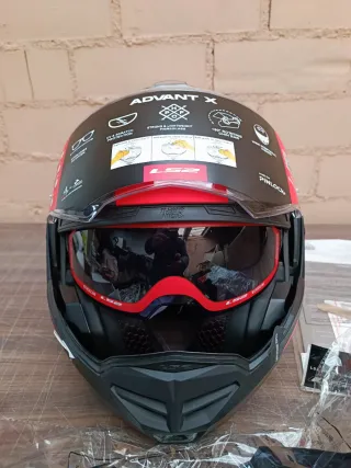 LS2, Casco Moto Modular ADVANT X OBLIVION - t XS