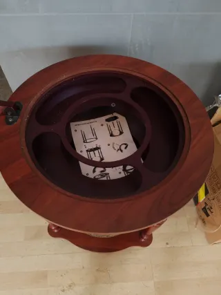 Mueble Bar Globo Terráqueo Botellero con ruedas