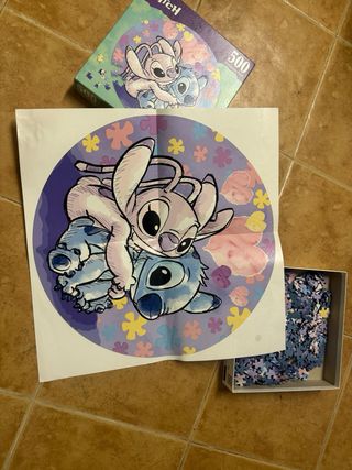 Puzzle Ravensburger Stitch 500 piezas