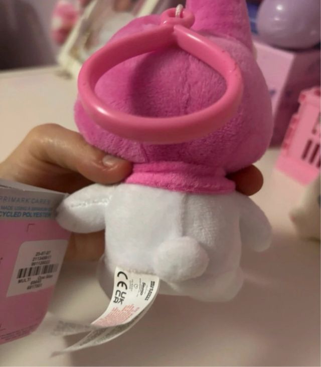 Peluche My Melody Sanrio Portachiavi