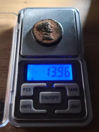 Moneda Romana Emperador Tiberio