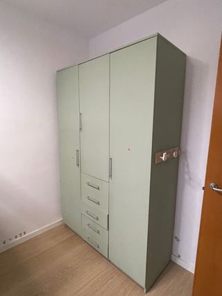 Armario modular verde