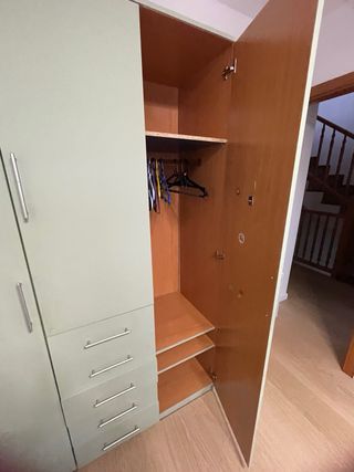 Armario modular verde