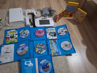 Lote Nintendo Wii U + Giochi e altro