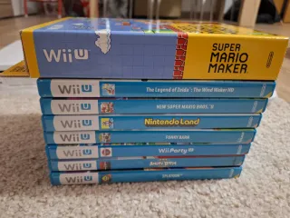 Lote Nintendo Wii U + Giochi e altro