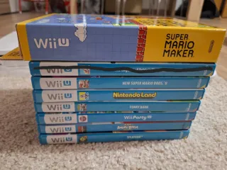 Lote Nintendo Wii U + Juegos y mas