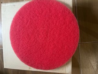 Disco de fibra rojo para pulir suelos
