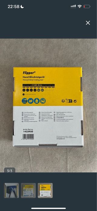 Remachadora Gesipa Flipper