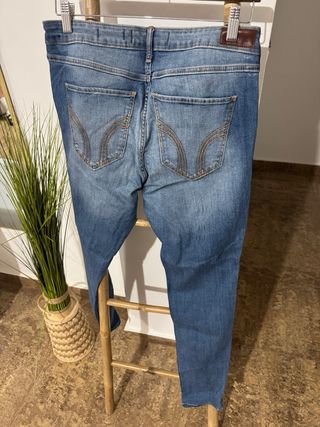 Vaqueros Hollister Mid Rise Super Skinny