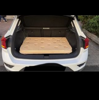 Cama camper madera para coche