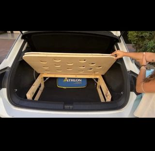 Cama camper madera para coche
