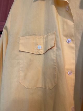 Camisa larga amarilla