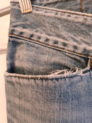 Pantalón vaquero Massimo Dutti azul