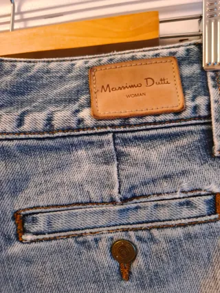 Pantalón vaquero Massimo Dutti azul