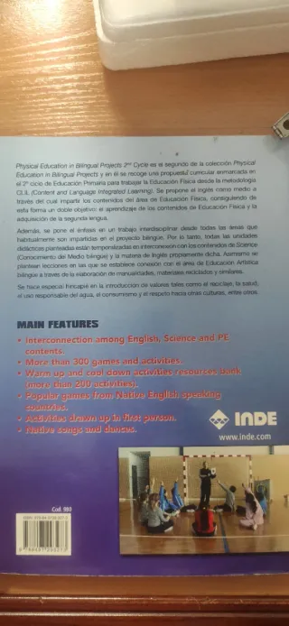 Libro Educación Física Bilingüe Physical education