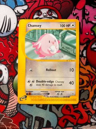 Chansey Aquapolis Pokémon TCG
