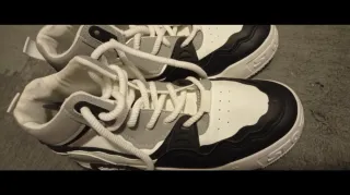 Sneakers sportive con stelo alto taglia 38.5