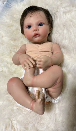 Muñeca bebé Reborn realista nueva con accesorios
