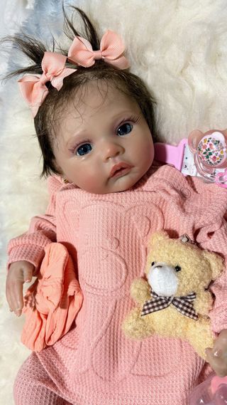 Muñeca bebé Reborn realista nueva con accesorios