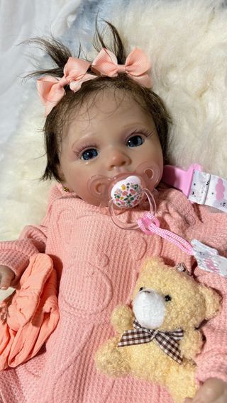 Muñeca bebé Reborn realista nueva con accesorios