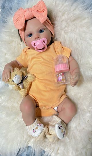 Muñeca bebé Reborn realista nueva con accesorios