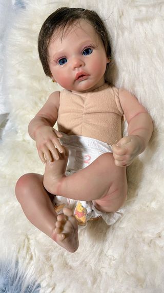 Muñeca bebé Reborn realista nueva con accesorios