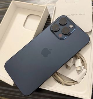 iPhone 15 Pro Max 512GB Azul Titanio como nuevo