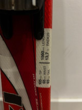 Esquís Volkl Energy 320 con fijaciones