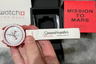 Omega x Swatch Mission to Mars Rosso