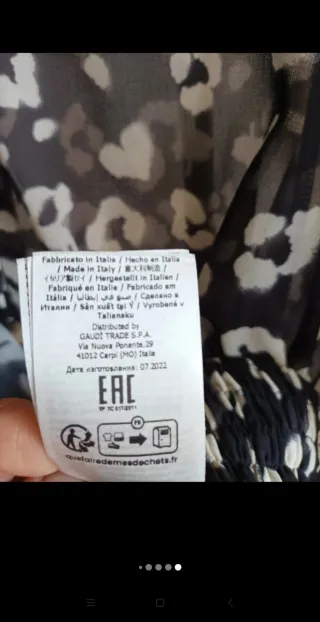 Blusa Denny Rose fantasia leopardata