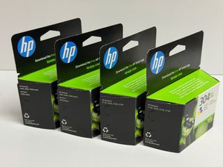 Cartuchos Tinta HP 304XL Negro y Tricolor