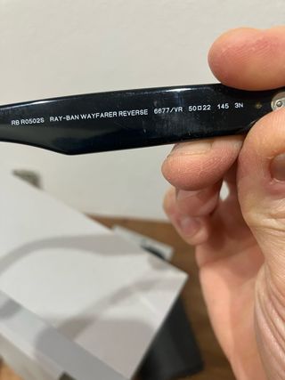 Occhiali da sole Ray-Ban Wayfarer Reverse Nero