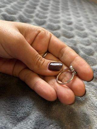 Anillo Plata Flor con Circonitas Verdes