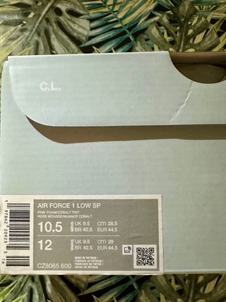 NOCTA Air Force 1 Low Pink Foam 'Love You Forever