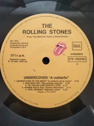 Vinilo LP Rolling Stones - Under Cover