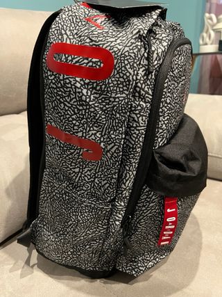 Mochila Nike air Jordan Gris Nueva
